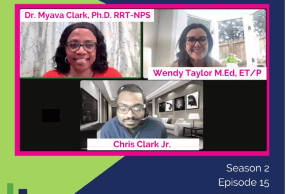 Dr. Myava Clark and Chris Clark Jr. were the special guests on The Special Ed Strategist Podcast with host Wendy Taylor