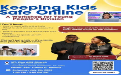 A Heart Full of Gratitude: “Keeping Kids Safe Online” Workshop at Mt. Zion AME Church